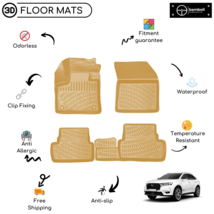 Custom Molded Rubber Floor Mat Fit For DS 7 Crossback 2018 - Up Beige - $93.95