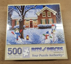 Bits and Pieces Jigsaw Puzzle; The Greeters By John Sloane;  500 pieces - $11.00