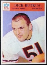 1966 Philadelphia #31 Dick Butkus Reprint - MINT -- Chicago Bears - £1.55 GBP