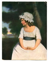 Simplicity Miss Theophilia Ghatkin Joshua Reynolds 7x9&quot; Litho Vintage Ar... - $19.70