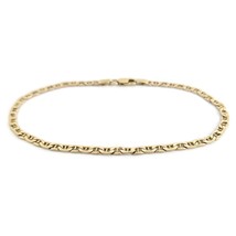 Italian Anchor Chain Bracelet 10K Yellow Gold, 7.5 Inches, 1.81 Grams - £232.14 GBP