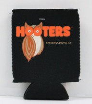 Black Hooters Beer Koozie Can Cooler Coozie Fredericksburg,VA - New with Tag! - £7.07 GBP