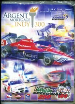 Kansas Speedway Auto Race Program NASCAR-7/4/2004-Al Unser Jr-VF/NM - £36.47 GBP