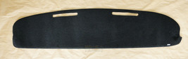 67-69 Firebird Trans Am Carpeted Interior Fabric Dash Mat Cover BLACK DA... - £38.36 GBP