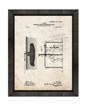 Observing-tube For Submarine Boats Patent Print Old Look with Beveled Wood Frame - $24.95+