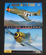 2004-2006 GOLDEN AGE OF FLIGHT-FLYING LEGENDS Wall Calendar MILITARY ARI... - $20.00