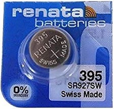 Renata Batteries 395 Button Cell Watch Battery, 5 Pcs - £13.58 GBP