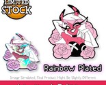 Helluva Boss Lovely Verosika Rainbow Plated Limited Edition Enamel Pin - $64.99