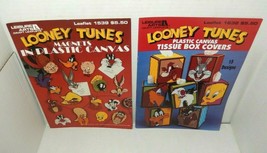 Looney Tunes Leaflet Magnets In Plastic Canvas Plastic Canvas Tissue Box... - £26.87 GBP