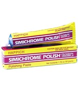 SIMICHROME Metal Polish tUbe Polishing Paste metal chrome silver HAPPICH... - $51.02 CAD