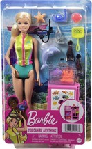 Barbie Dolls &amp; Accessories, Marine Biologist Doll (Blonde) &amp; Mobile Lab Playset - £24.61 GBP