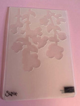 Stampin up Sizzix falling flowers embossing folder - $7.00