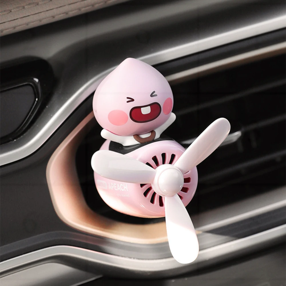 Play Korea Cartoon Anime Figure Toy Pilot series Car Air Freshener perfume Autom - £25.28 GBP