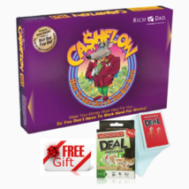 CASHFLOW Board Game 101 Original Rich Dad Poor Dad Robert Kiyosaki Free Monopoly - £77.97 GBP