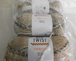 Big Twist Carousel Wheat lot of 3 Dye lot 490782 - $18.99