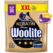 Woolite laundry Capsules for DARK FABRICS caps XXL pack 43 washes Made i... - $43.55