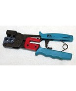 Ideal 30-696 Telemaster Phone Jack Crimp Tool Crimpers ~ VG+ Used Cond - $14.99