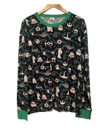 Hanna Andersson Star Wars Pajama Top Size XL Christmas Long Sleeve Navy ... - $414.92 MXN