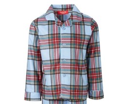 allbrand365 designer Little &amp; Big Kids Boys Tartan  Pajama Top Only,1-Pi... - $48.38