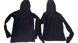 Adidas Women’s Hoodies Lot of 2 Black Pullover Graphic Size S & L image 5