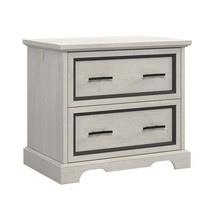 White Lateral File Cabinet: Stylish Office Storage &amp; Organization Solution - $2,590.76 MXN