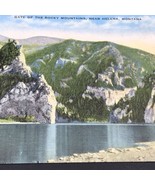 Helena Montana Postcard Vintage Linen Rocky Mountain Missouri River - £12.85 GBP