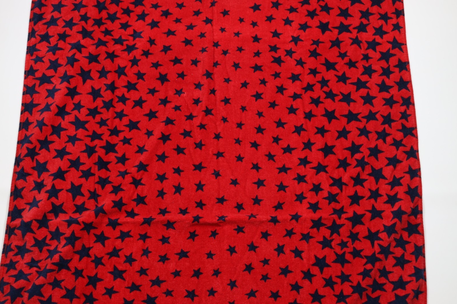 Vtg Y2K Tommy Hilfiger Spell Out Stars All Over Print Beach Bath Towel Cotton Item image 3
