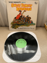 Swiss Family Robinson Walt Disney LP Vinyl Record Disneyland DQ 1280 1963 - £4.58 GBP