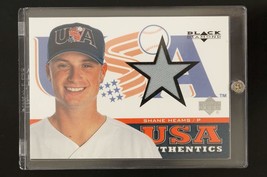 2000 Upper Deck Black Diamond Baseball SHANE HEAMS Team USA Game Worn Relic - £9.42 GBP