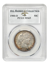 1900-O 50c PCGS MS65 ex: D.L. Hansen - £11,431.83 GBP