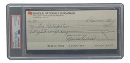 Maurice Richard Signed Montreal Canadiens  Bank Check #27 PSA/DNA 49722 - £190.81 GBP