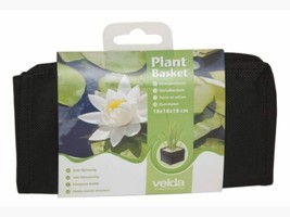 Flexible Fabric Aquatic Water Garden Pond Plant Basket Planter, 10 Inch ... - £11.03 GBP