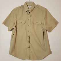 Womens Tilley Endurables Safari Bush Hiking Khaki &quot;Give Em Hell&quot; size MM - $24.03