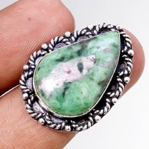 Ruby Zoisite Gemstone Handmade Fashion Ethnic Gifted Ring Jewelry 7" SA 6948 - £3.18 GBP