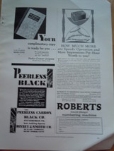Vintage Roberts Numbering Machine &amp; Other Small Print Magazine Advertise... - £10.34 GBP