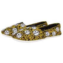 Pittsburgh Steelers  NFL Womens Canvas Script Shoes Tom Style - £15.99 GBP