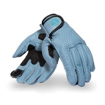 Riding Gloves For  Royal Enfield Summer Riding Womens Gloves Blue - £63.31 GBP