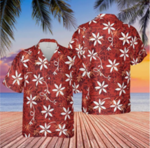Elvis Presley blue Hawaii shirt Hawaii Elvis’ Red Aloha Shirts - £8.15 GBP+