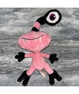 Dan Dee plush One eyed monster pink, black and white small.  - $15.56