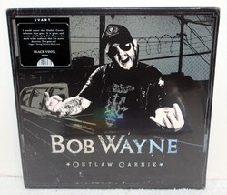 Bob Wayne ~ Outlaw Carnie ~ 2022 Svart ~ New Sealed LP - $24.99