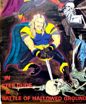 Metallica Metal Thunder Hard Rock Fantasy Comic July 1992 Art Vintage NO... - $8.90