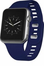 Silicona Deporte Banda para Apple Reloj 42mm, Azul Medianoche - £9.94 GBP