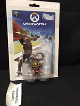 Overwatch McCree #1 Comic Book &amp; Action Figure Backpack Hanger Blizzard - £19.03 GBP