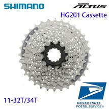 Shimano Altus M2000 CS-HG201 9 Speed 32T 34T Hyperglide Cassette Sprocke... - $745.41 MXN