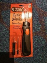 Pumpkin Masters Collection Power Saw Carving Tool Screwdriver Halloween, NIB - £10.45 GBP