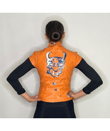 DEMON VEST Painted Leather Short Sleeve Jacket Shirt VINTAGE DESIGNER Ma... - €1.311,94 EUR