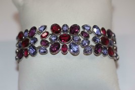 Authentic SWAROVSKI Crystal Multi Color Party Bracelet 1098455 Retired m... - £178.72 GBP