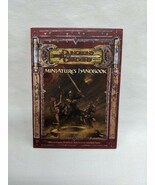 Dungeons And Dragons Miniatures Handbook Advertisement Card - $12.21 CAD