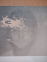 John Lennon Imagine 12&quot; Lp Record w/ Lyric Sleeve Poster Included - £38.91 GBP