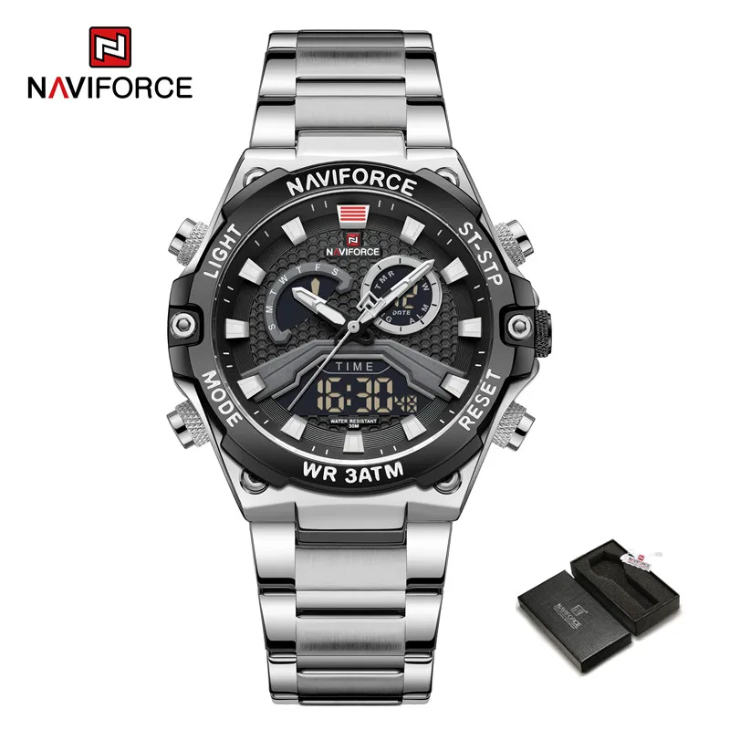  Men Watch Fashion Digital Military Sports Watches Quartz Wristwatch Male Lumino - $53.00